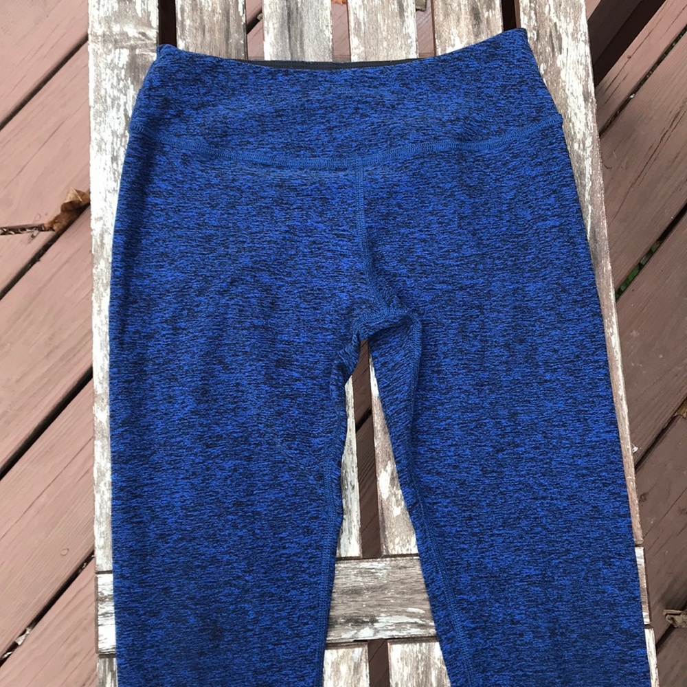 Beyond yoga midrise spacedye long legging blue.
